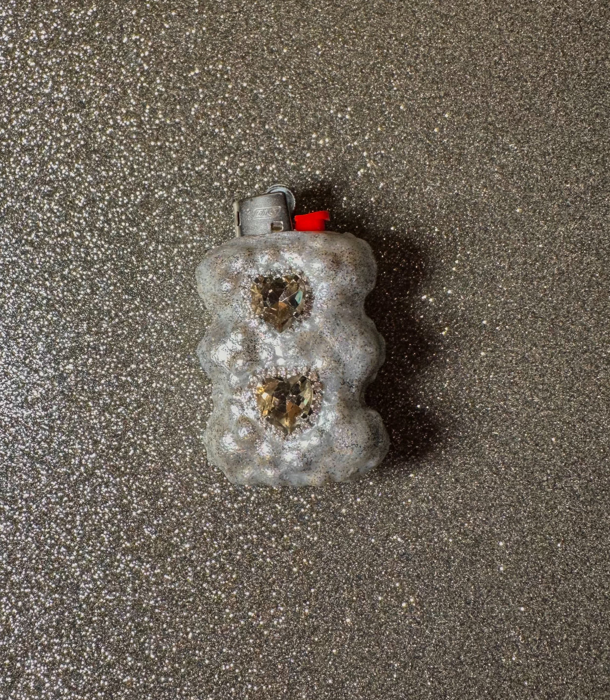 SMOKEY TOPAZ ROCOCO DUO MINI LIGHTER CASE