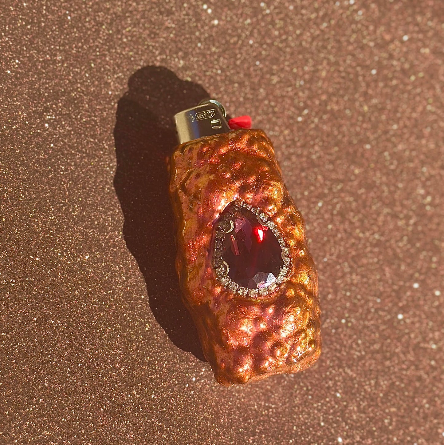 GARNET PRINCESS GEM LIGHTER CASE