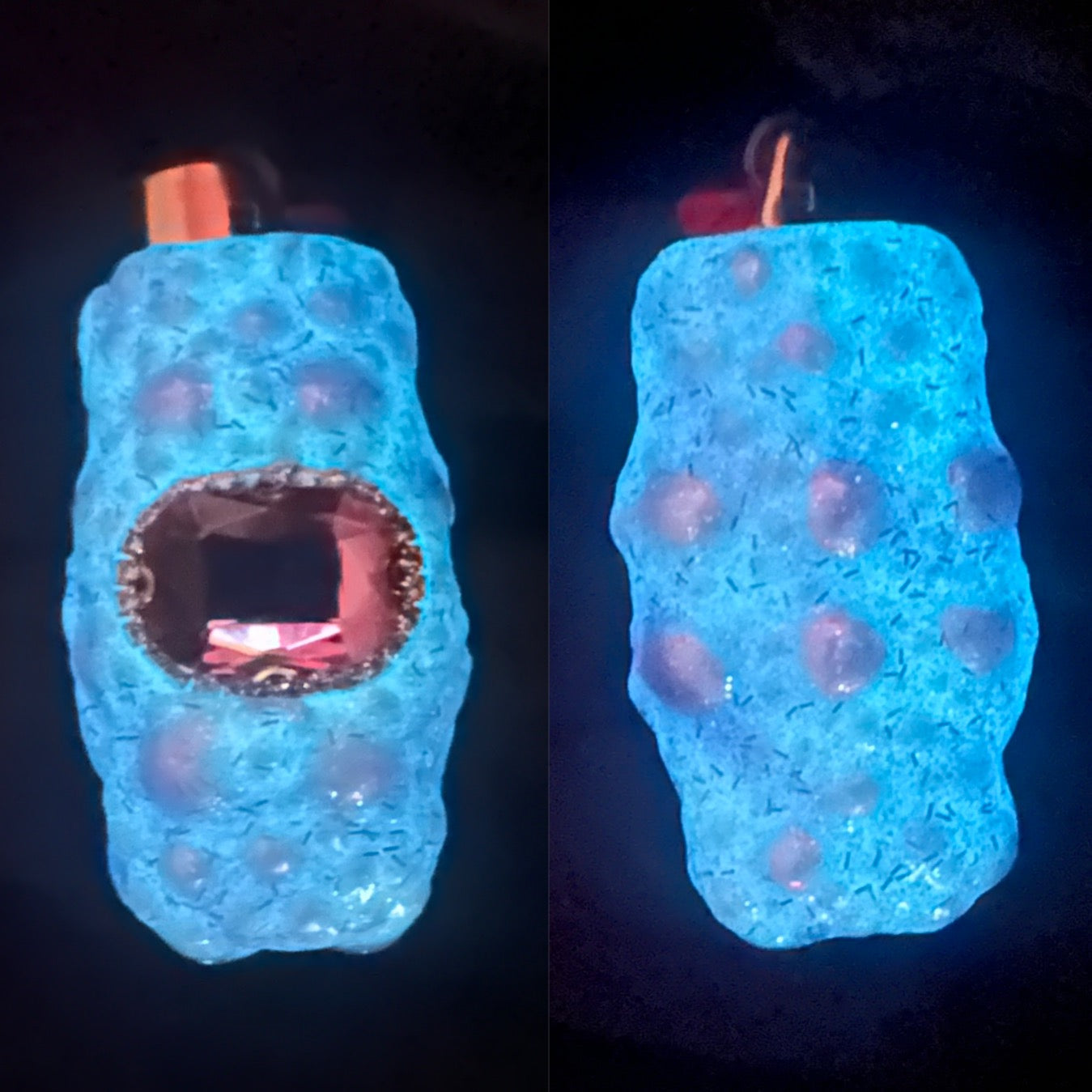 AMETHYST PRINCESS GEM LIGHTER CASE