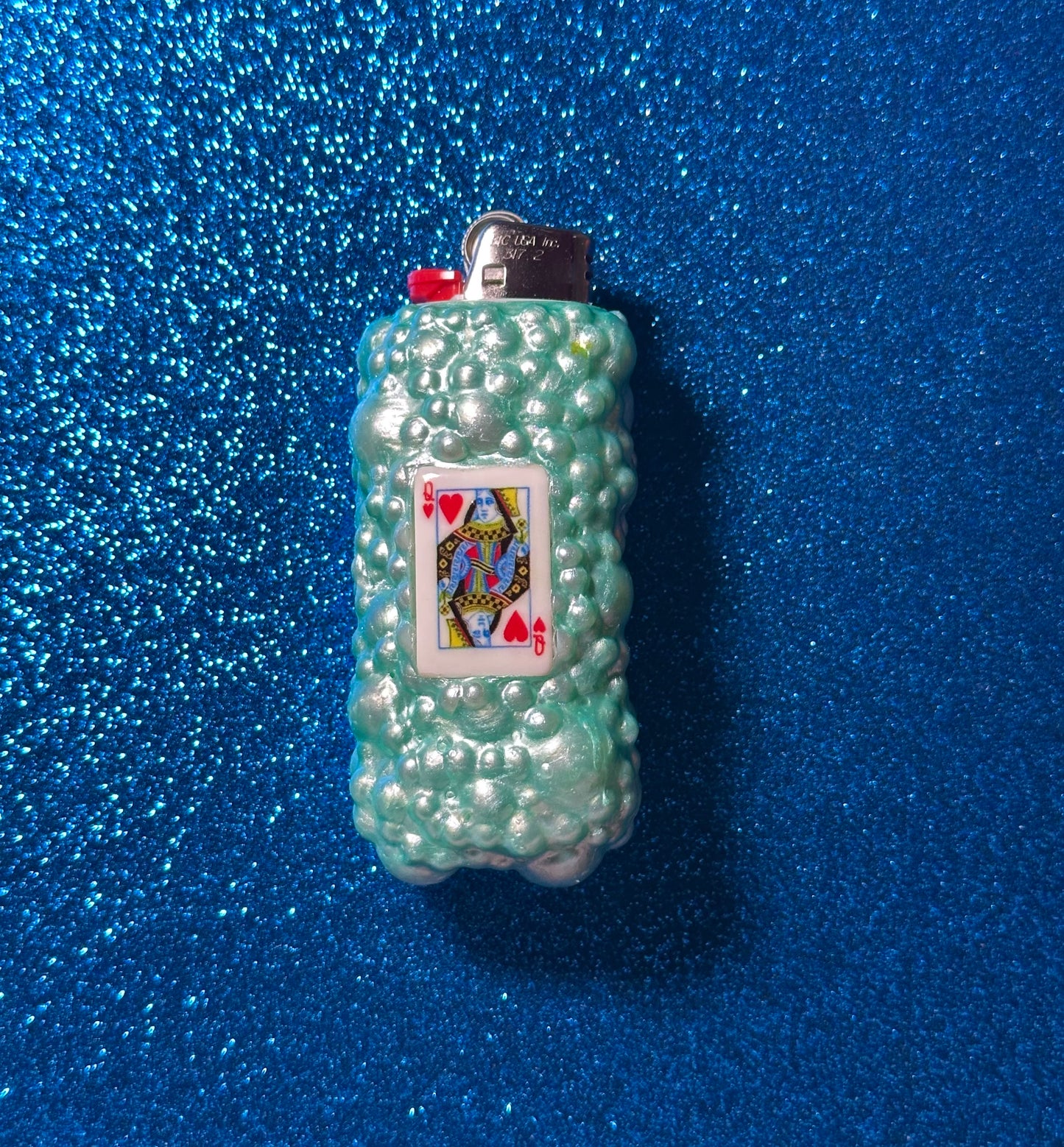 ORDER A CUSTOM QUEEN OF HEARTS LIGHTER CASE