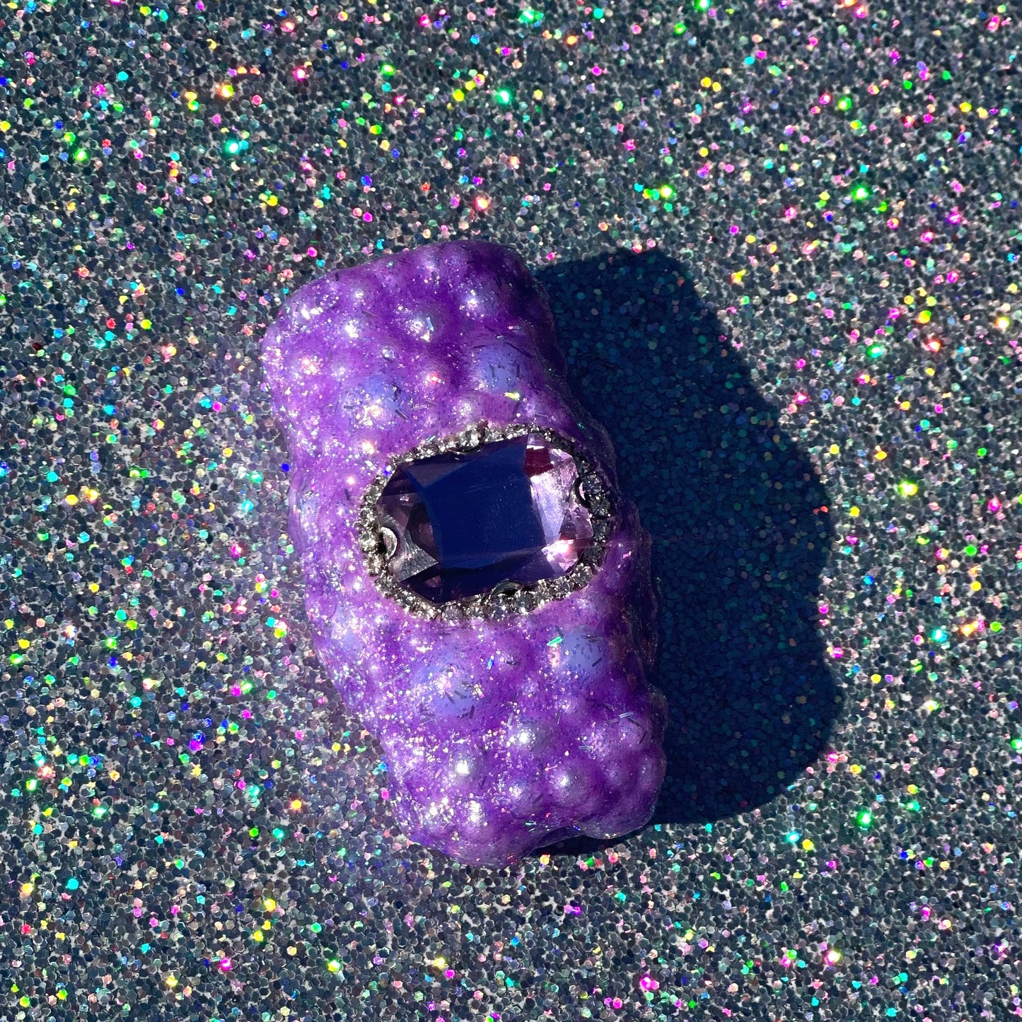 AMETHYST PRINCESS GEM LIGHTER CASE