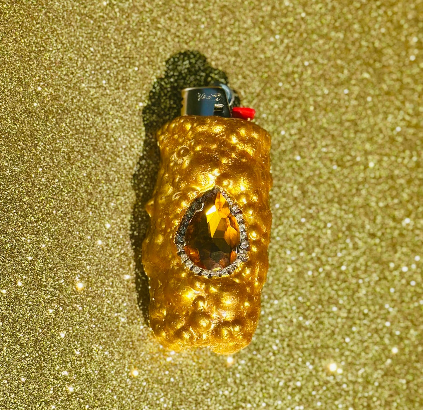 CITRINE PRINCESS GEM LIGHTER CASE