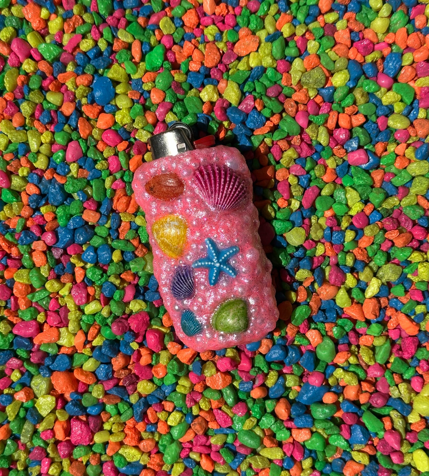 NEON AQUARIUM LIGHTER CASE
