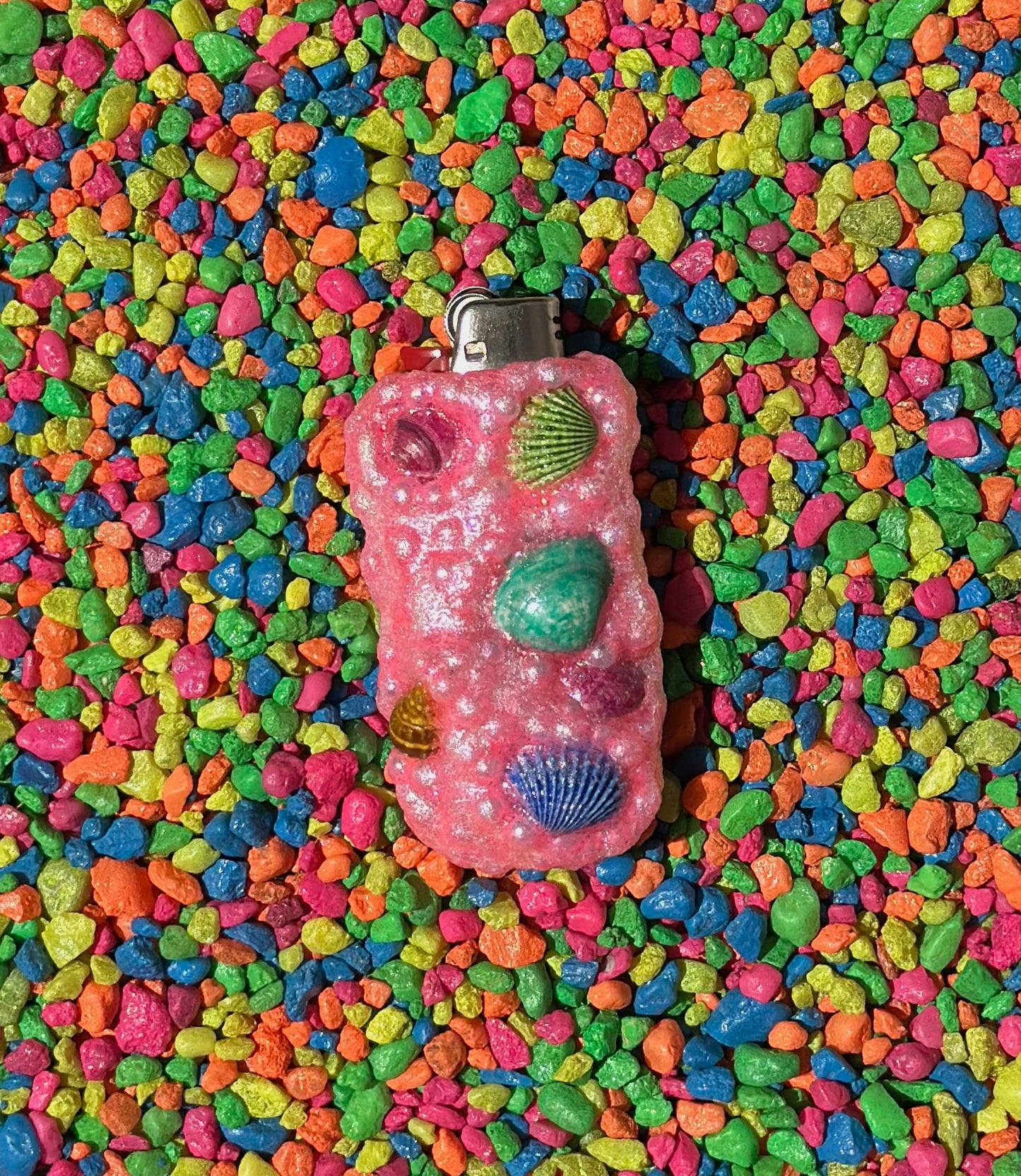NEON AQUARIUM LIGHTER CASE