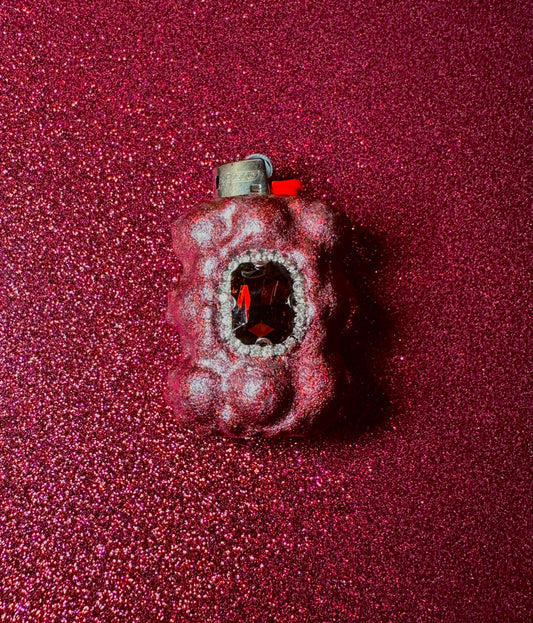 GARNET PRINCESS GEM MINI LIGHTER CASE
