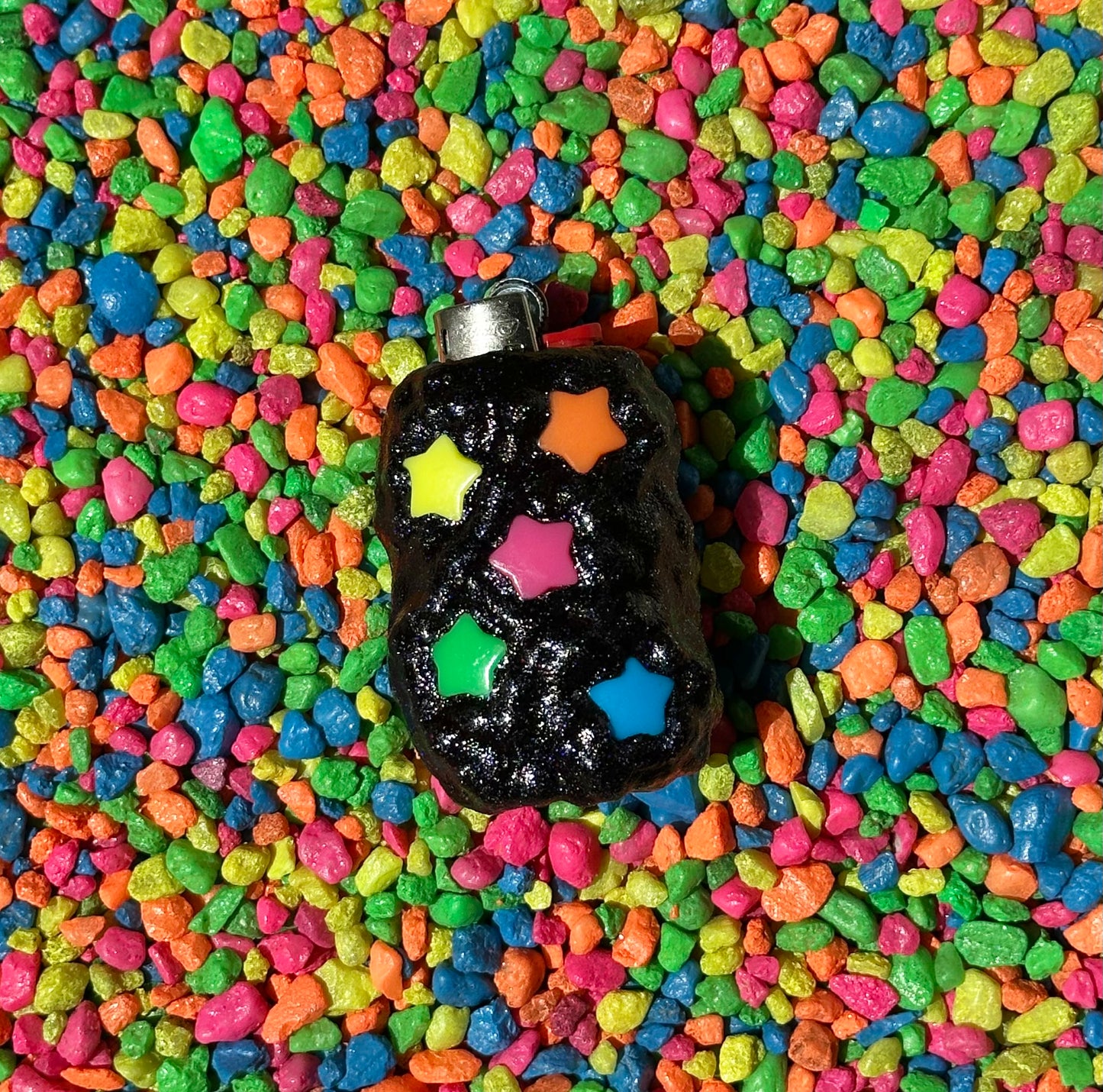 NEON STARS MINI LIGHTER CASE