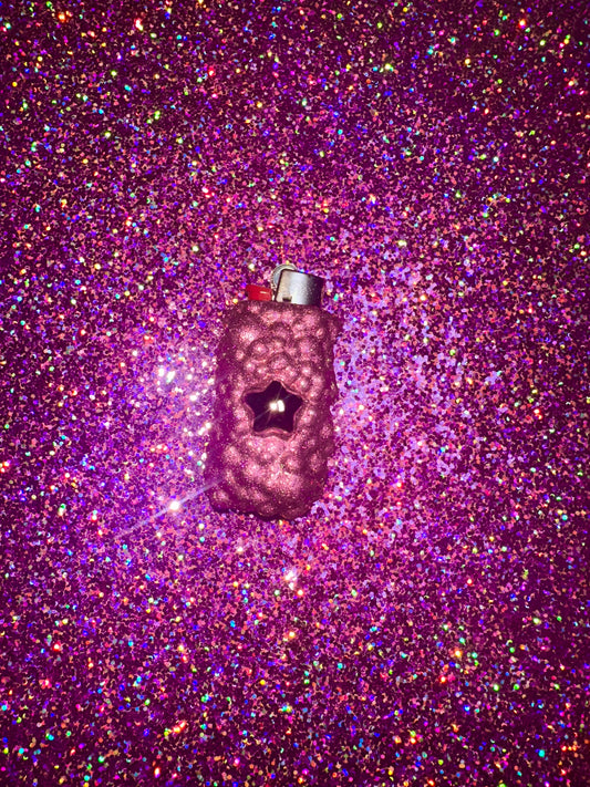 ASTRO ROSE HOLO MINI LIGHTER CASE