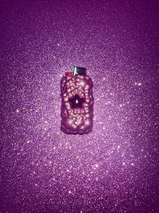 ASTRO LILAC HOLO MINI LIGHTER CASE